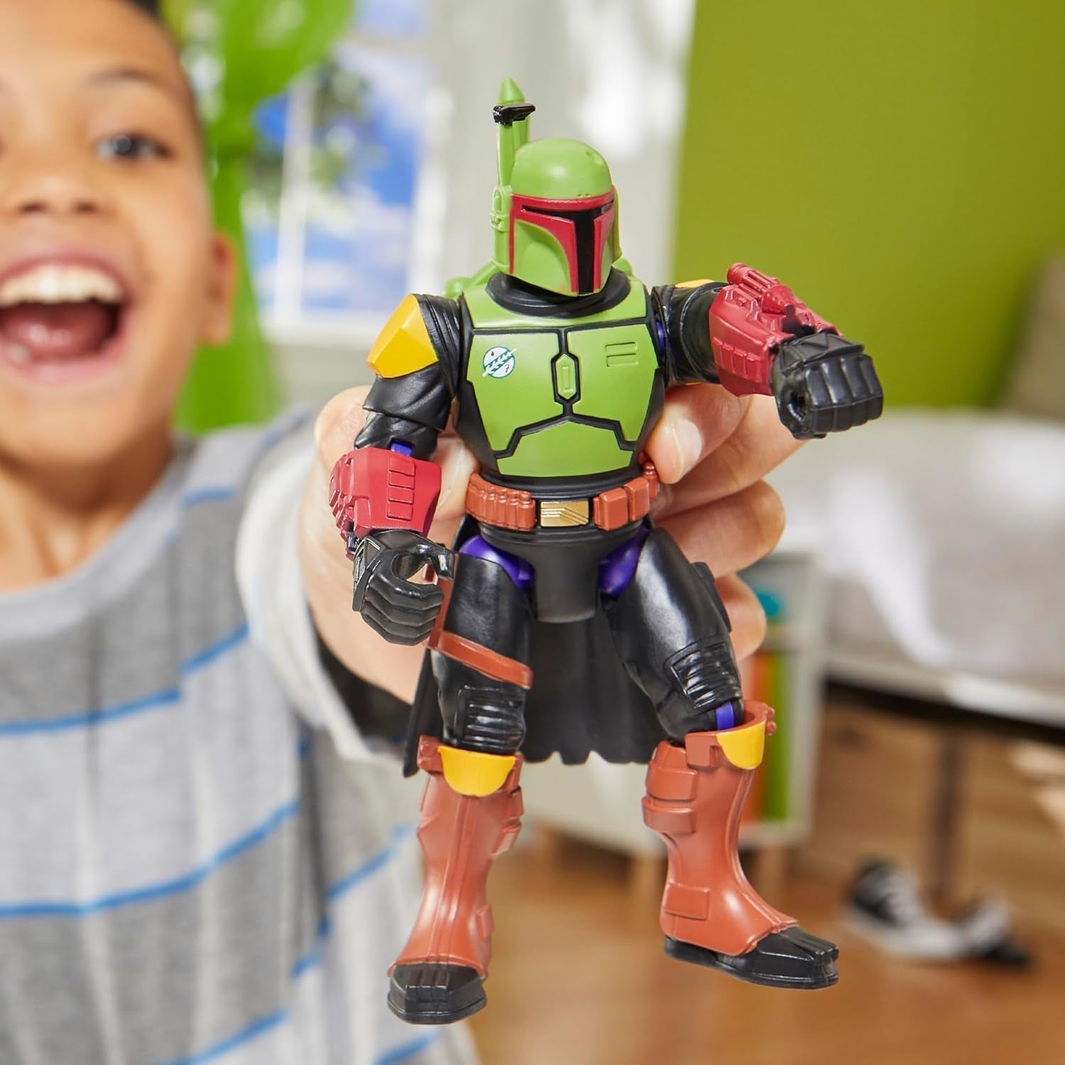Star Wars Mixmashers Boba Fett Personalizabil Mix-And-Match Action Figure & Accesorii Action figures Naty Shop