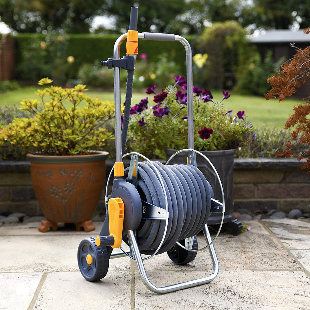 Furtun hibrid HOZELOCK - Tuffhoze 25 m: furtun extrem de flexibil cu tehnologie de țesătură Tuff Fiber, compatibil cu mașinile de spălat cu presiune (40 bar), furtun durabil și foarte ușor [8125A1240]