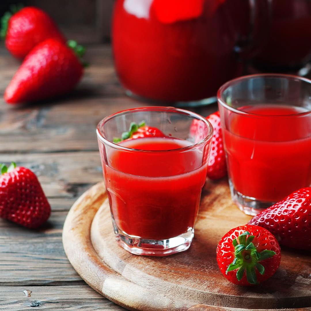 Rauch Happy Day Erdbeere | Intensiver Erdbeergeschmack | Verfeinert mit Äpfeln und Zitrone | 6X 1 Liter, Tetra Prisma Alkoholfreie Getränke Naty Shop