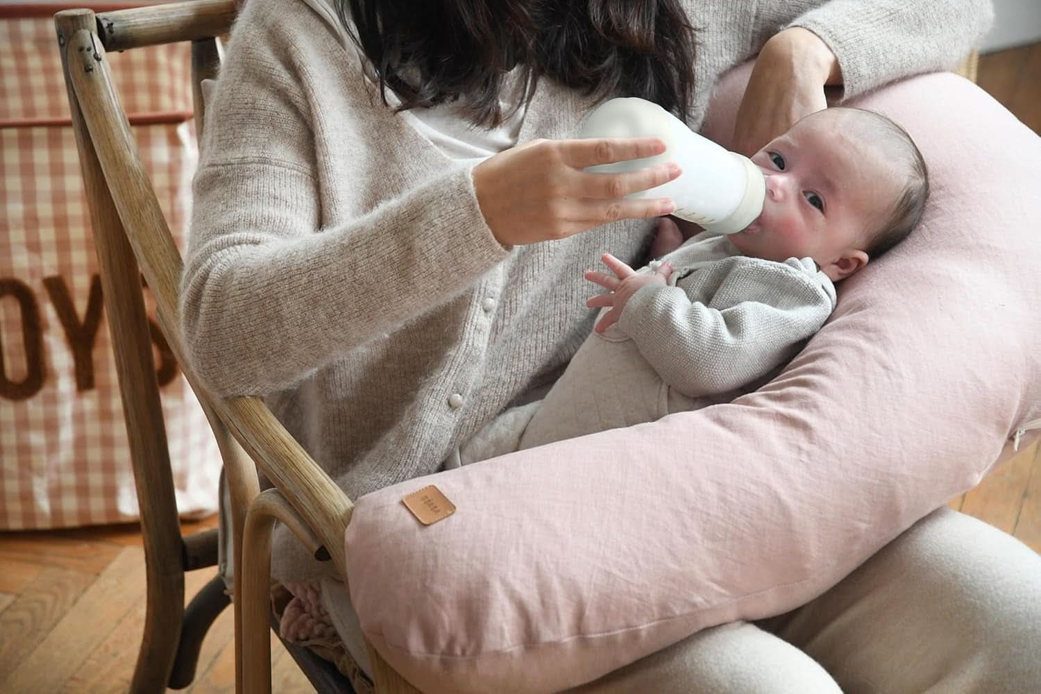 BÉABA, Big Flopsy, Multifunktionskissen zum Stillen Zubehör Essen und Stillen Bebe Naty Shop