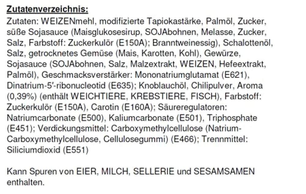 Mama Mi Goreng Instantnudeln 80g, 20er Pack (20 x 80g)