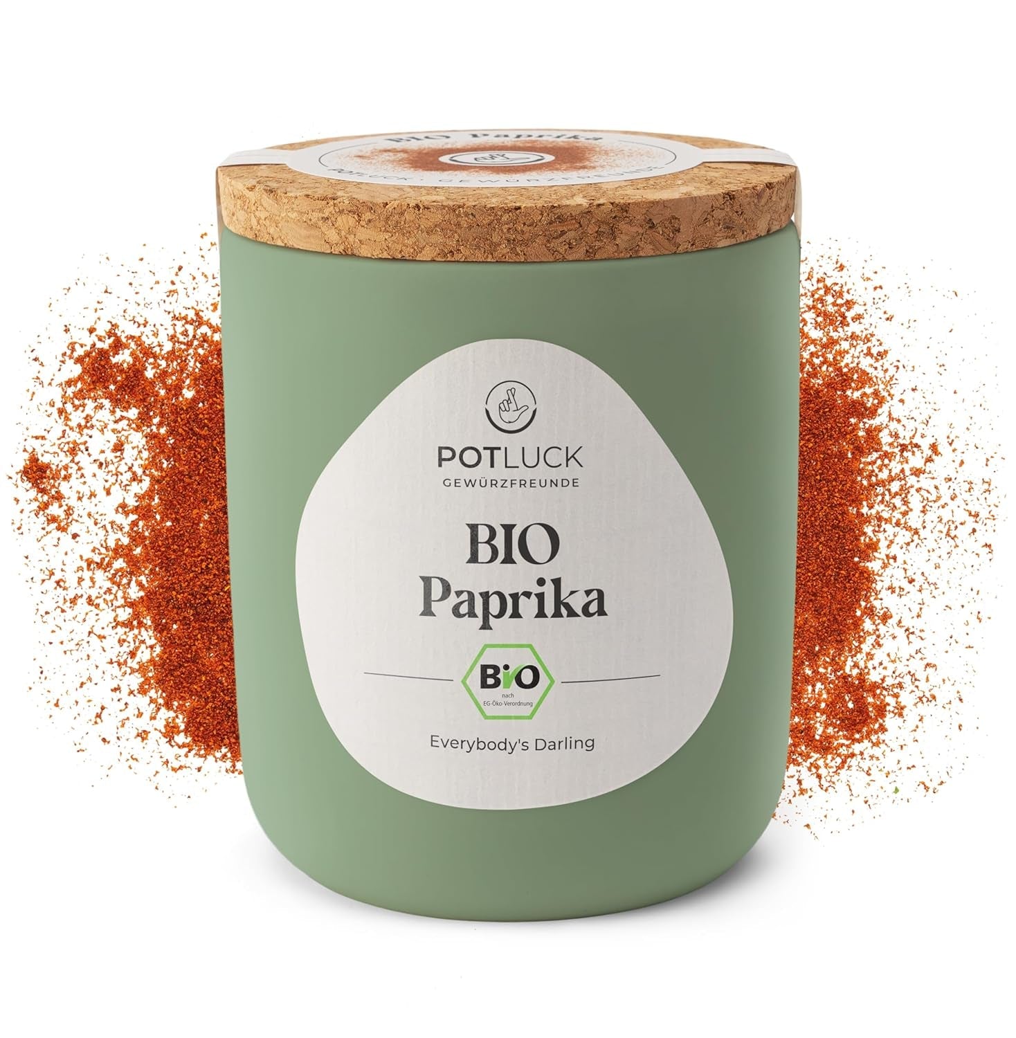 Potluck | Bio Sizilianisches Zitronensalz | Gewürzsalz für Fisch, Meeresfrüchte, Gemüse, Salate und Dressings | 140g im Keramiktopf