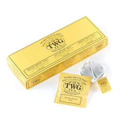 TWG Tea | Moon &amp; Sky Selection | Cutie de ceai cu 3 sortimente | 15 pliculețe de ceai cusute manual din bumbac | Set cadou