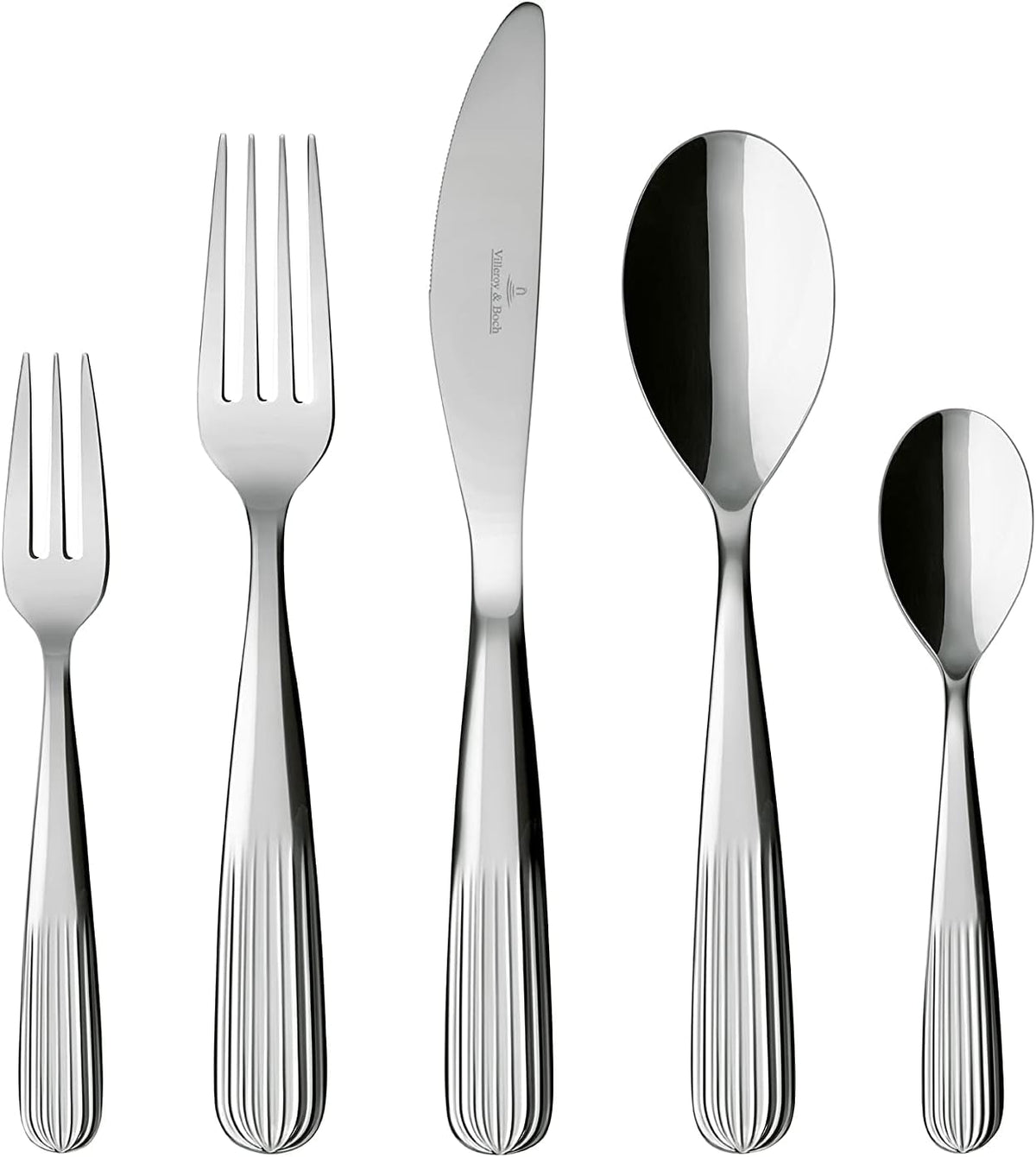 Villeroy & Boch - Rose Garden Besteckset 30-teilig, 6 Personen Kitchen Naty Shop