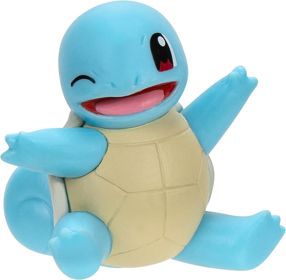 Pokémon PKW3586 - Battle Figure Pack - Pikachu și Schiggy, figuri oficiale detaliate, 5 cm fiecare Action figures Naty Shop