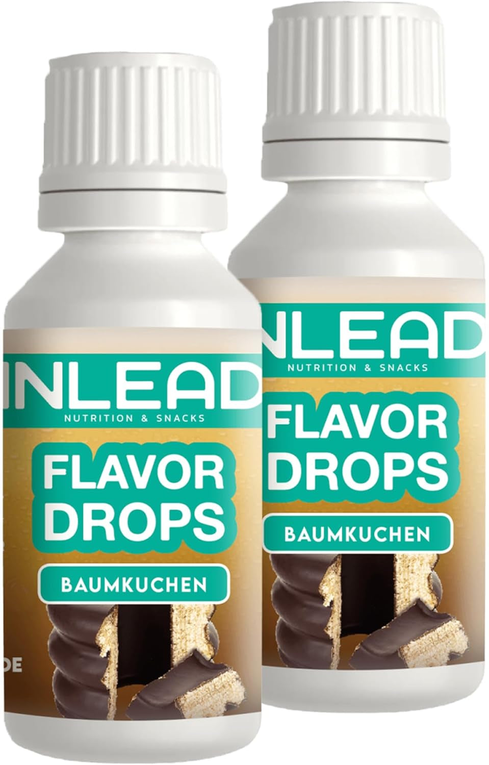 - Geschmackstropfen | Zucker- und kalorienfreies Aroma für Süßstoffe Naty Shop 2X 30 ml Baumkuchen