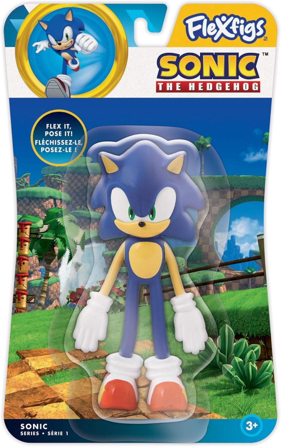 Flexfigs™ Actionfigur – 1 Packung – Sonic the Hedgehog Actionfiguren Naty Shop Sonic