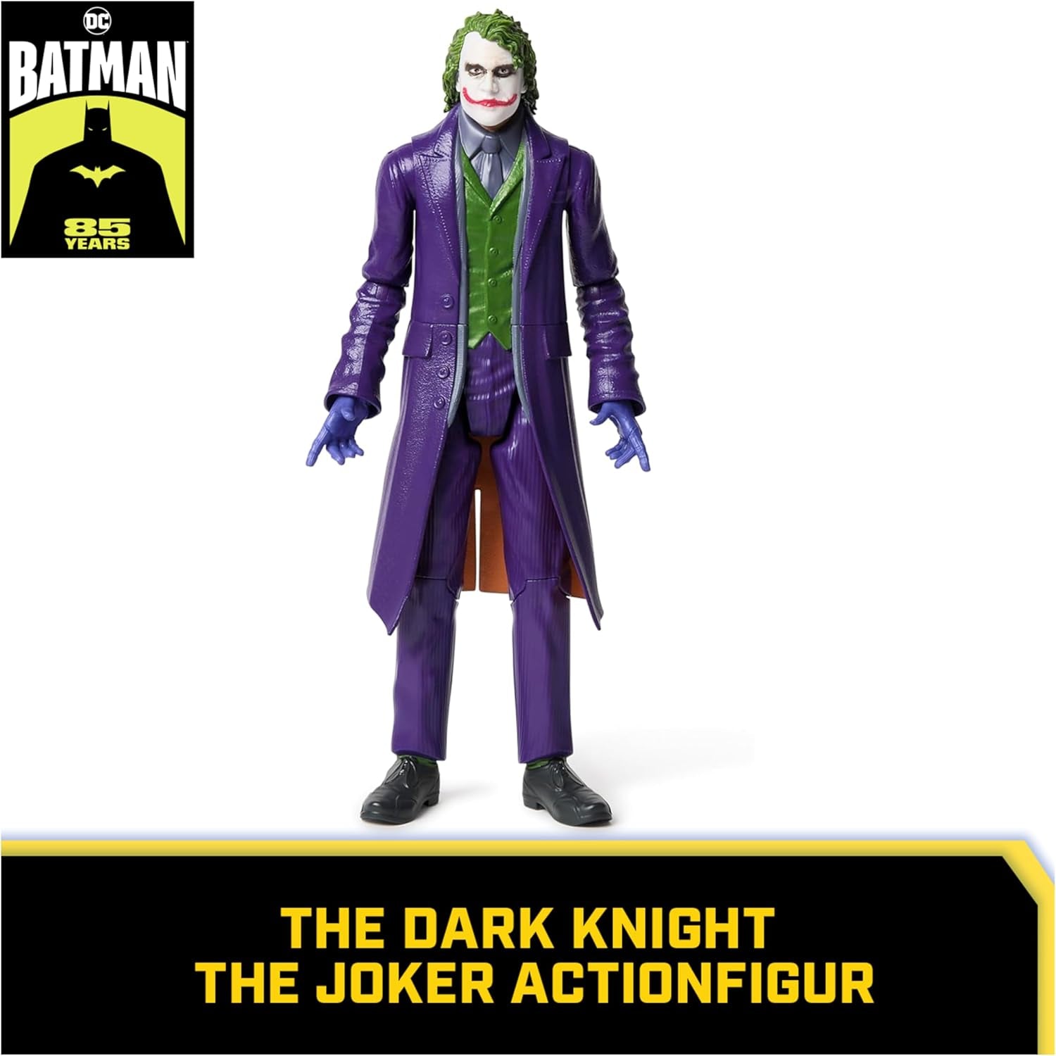 DC Comics The Dark Knight – Joker-Actionfigur, bekannt aus der legendären Trilogie The Dark Knight in 30 cm. Ab 3 Jahren Actionfiguren Naty Shop