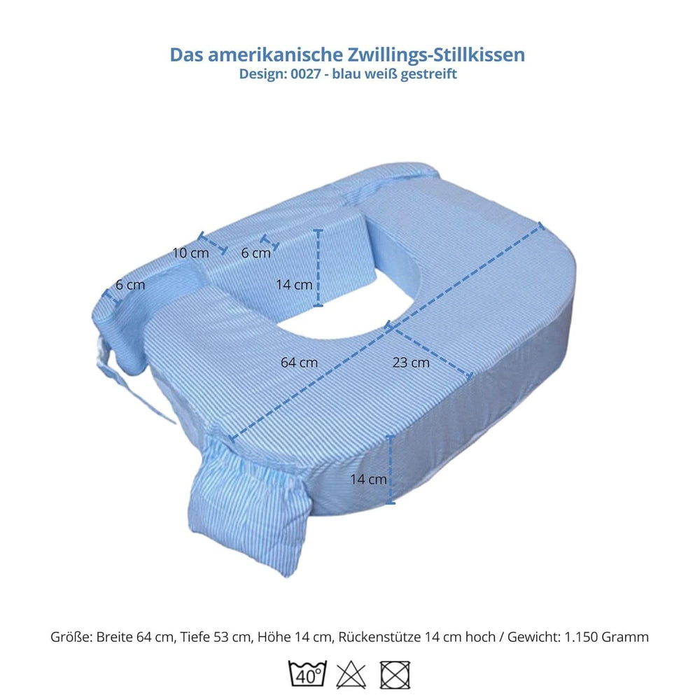 Zwilling plus Stillkissen, 1 Stück Naty Shop
