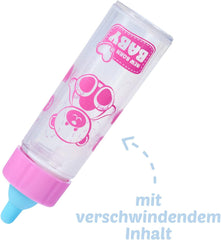 Simba 105562487 – New Born Baby First Stillset, Schnuller, Windel und Milchflasche mit verschwindendem Inhalt, für 38–43 cm große Puppen Naty Shop Dolls