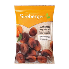 Seeberger Unbehandelte getrocknete Aprikosen mit süß-fruchtigem Geschmack – ohne Zuckerzusatz, 13 x 125 Gramm Naty Shop dehydrierte Produkte 13 x 125 Gramm