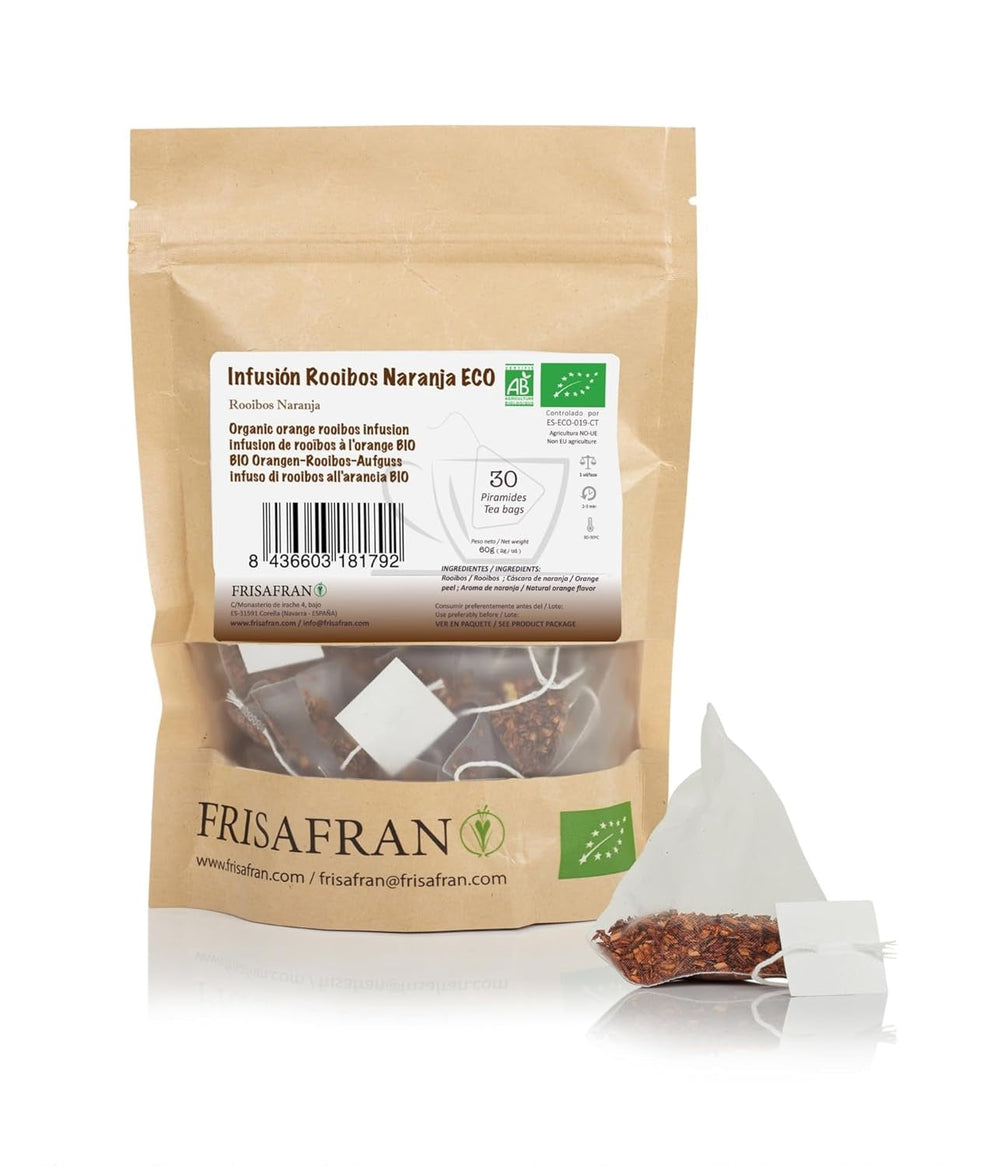FRISAFRAN | Ceai verde organic Mint Gunpowder în piramide 30 unități | 60G | Antioxidant | Ceai verde japonez | Digestiv | Băutură răcoritoare | Infuzie de mentă | Ceai pur | Frunze de mentă | Cald-rece