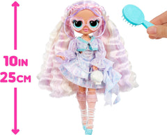 L.O.L. Überraschung! OMG Fashion Doll Pearla mit 15 Überraschungen – Modepuppe mit Meerjungfrauen-Accessoires – für Kinder ab 4 Jahren Naty Shop Dolls