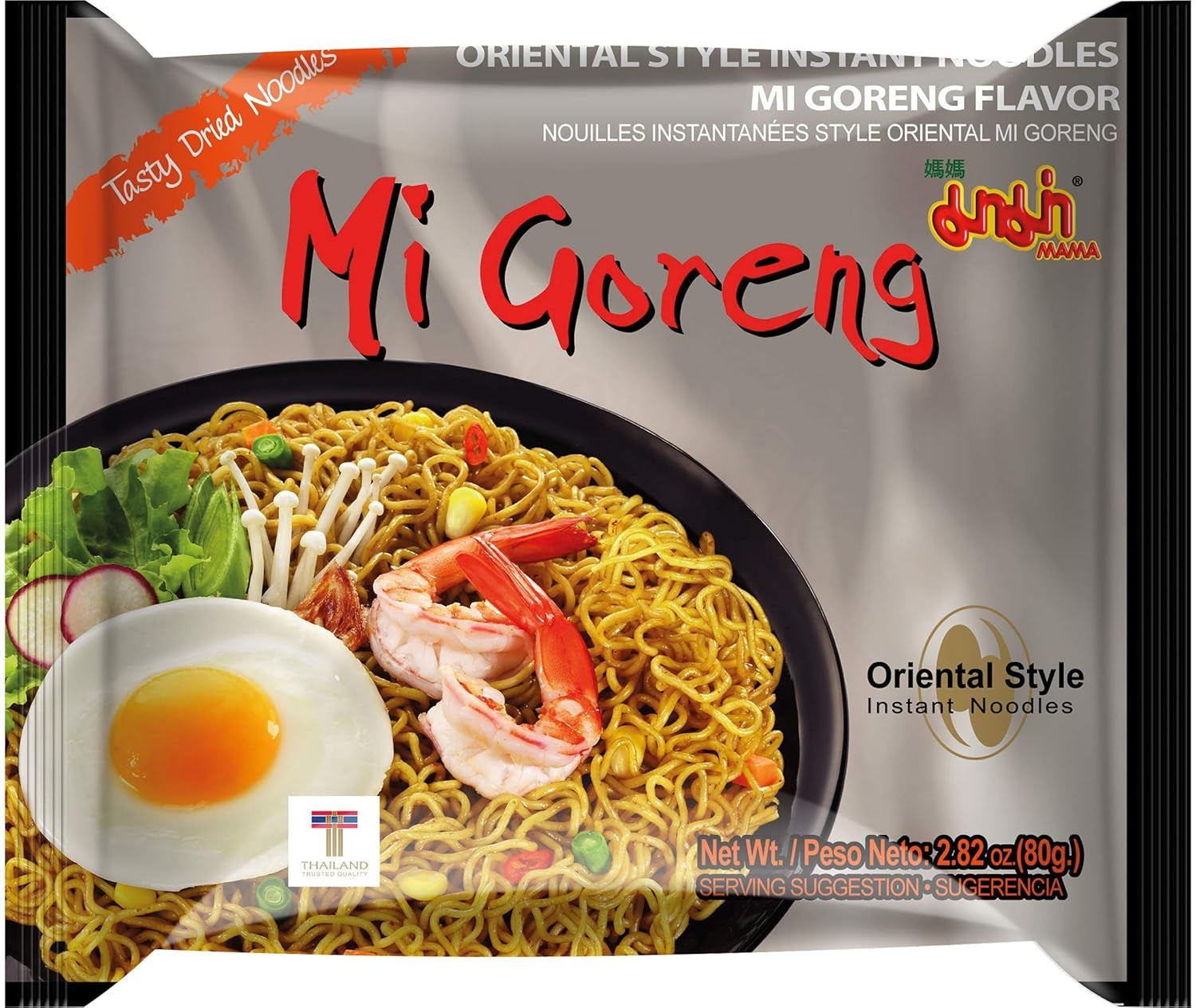 Mama Mi Goreng Instantnudeln 80g, 20er Pack (20 x 80g)