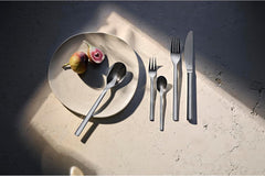 WMF Atria Besteck Set 12 Personen, Essbesteck 60 Teilig, Monobloc-Messer, Cromargan Edelstahl Poliert, Spülmaschinenfest Kitchen Naty Shop