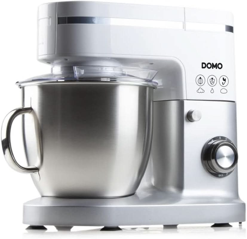 Domo Küchenmaschine 6L Silber DO9231KR Küchenmaschine Standmixer Mutter und Kind Naty Shop