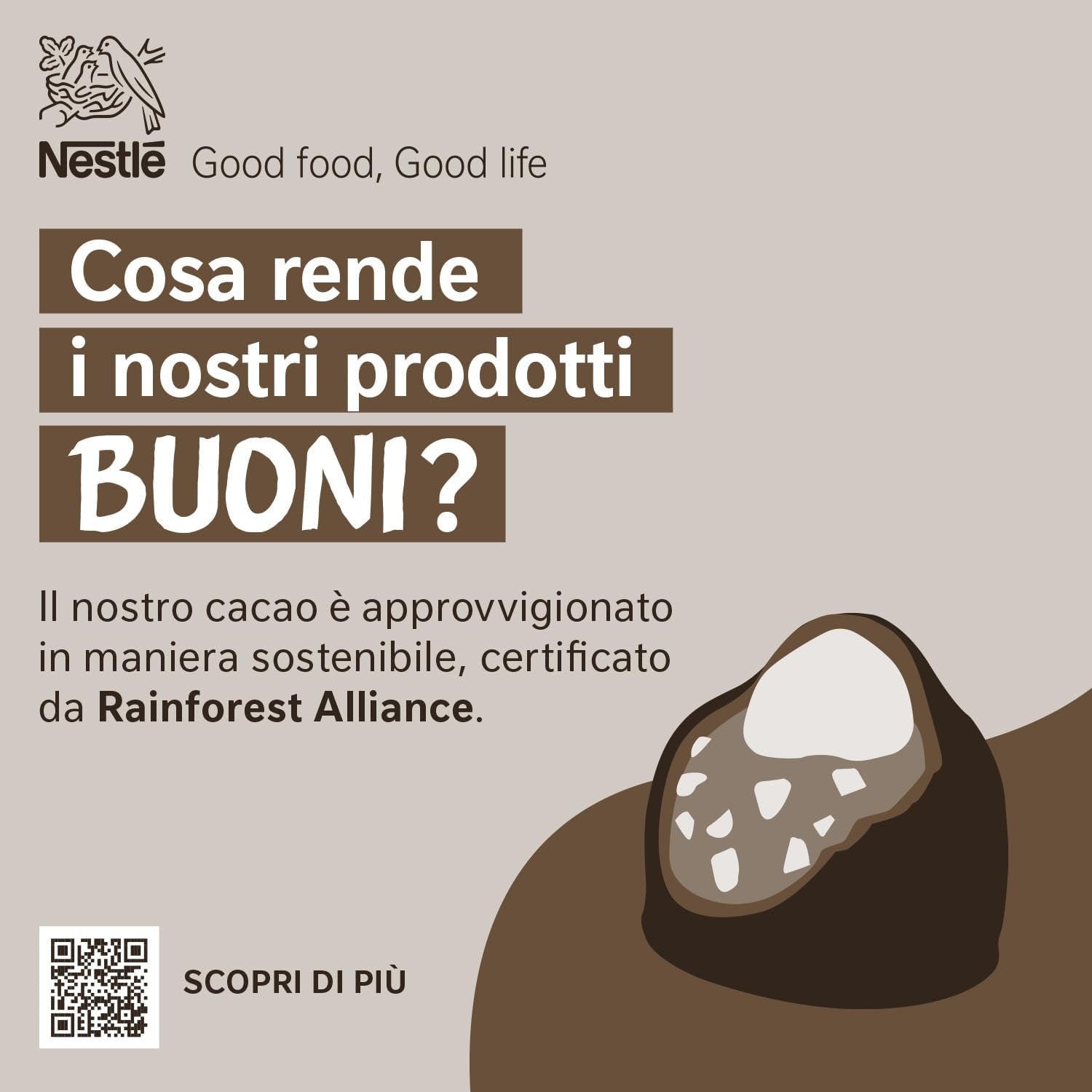 Perugina Baci, Schokolade mit Milchschokolade und Haselnussfüllung, 200 Gramm Naty Shop Chocolates