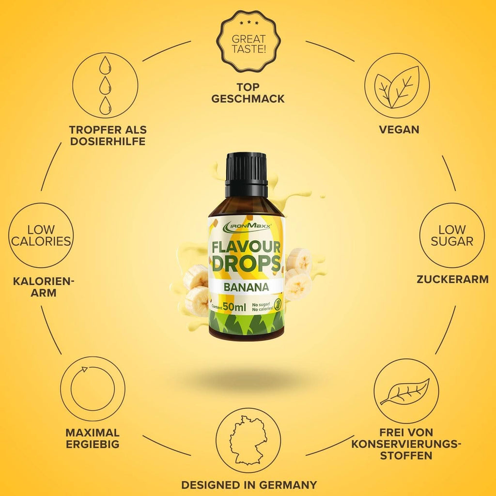 Picături aromate Ironmaxx - Fără calorii și fără zahăr, 50 ml Arome Naty Shop