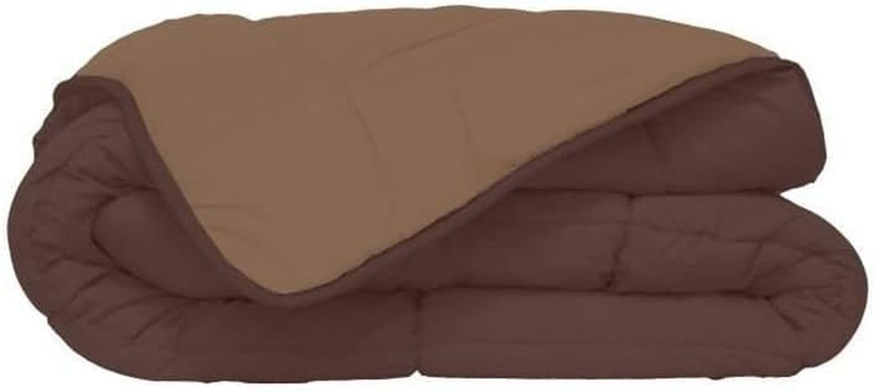 Calgary Bettbezug, Polyester, Schokolade/Mocca, Polyester, Schokolade/Mokka, 240 x 220 x 1 cm. Bettdecken und Steppdecken Naty Shop 260 x 240 x 1 cm