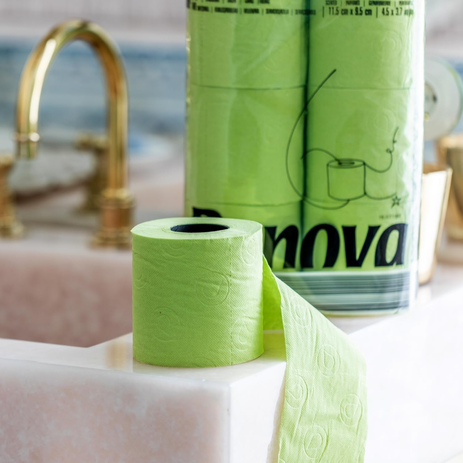 Hârtie igienică RENOVA GREEN 6 role