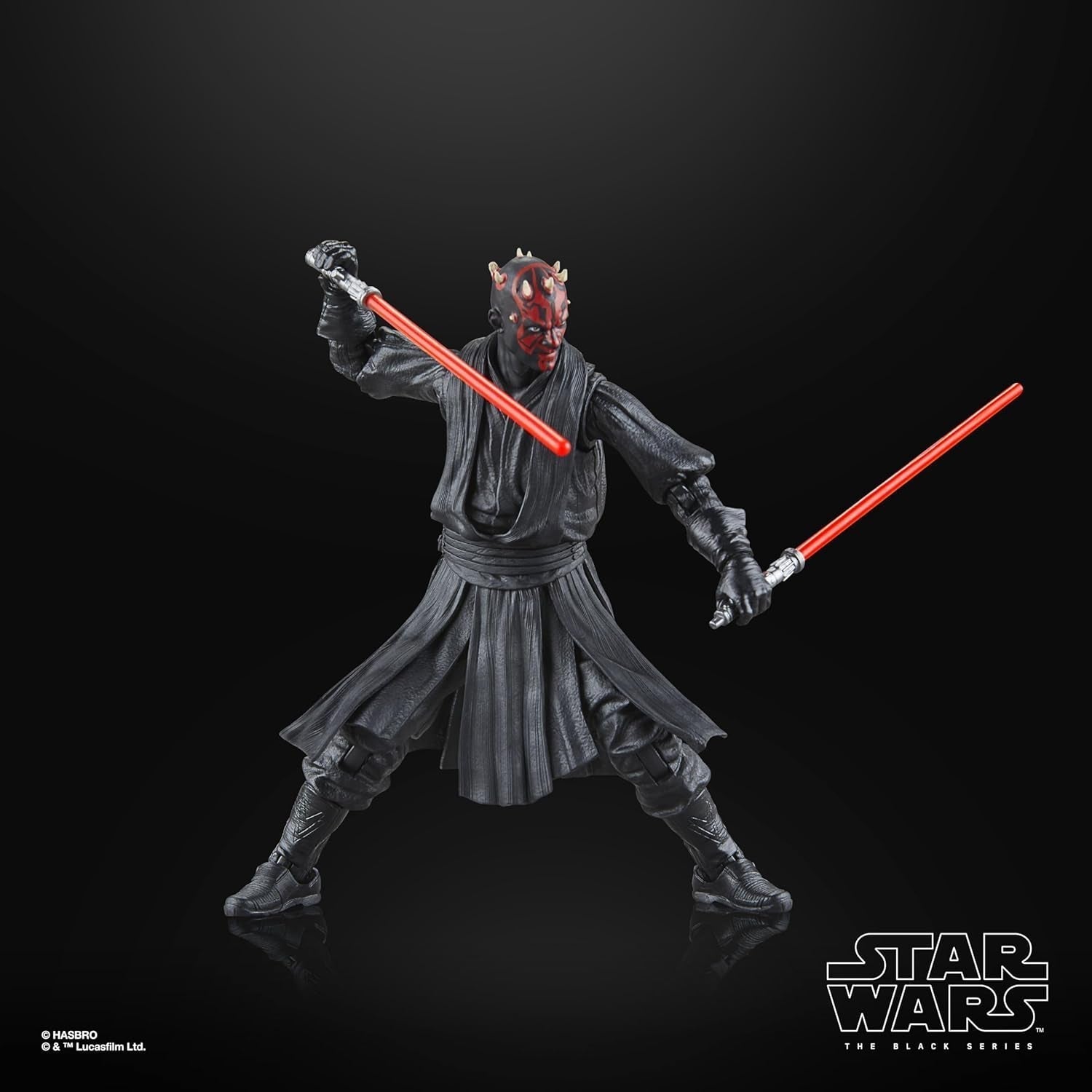 Star Wars seria neagră Darth Maul Star Wars: Amenințarea fantomă, figurină de colecție, 15 cm Action figures Naty Shop