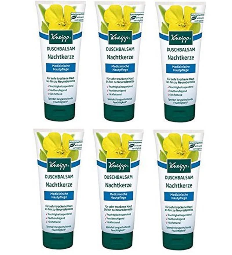 Kneipp, Duschspülung, 200 ml Dusche und Bad Naty Shop 6 Stück x 200 ml Orange