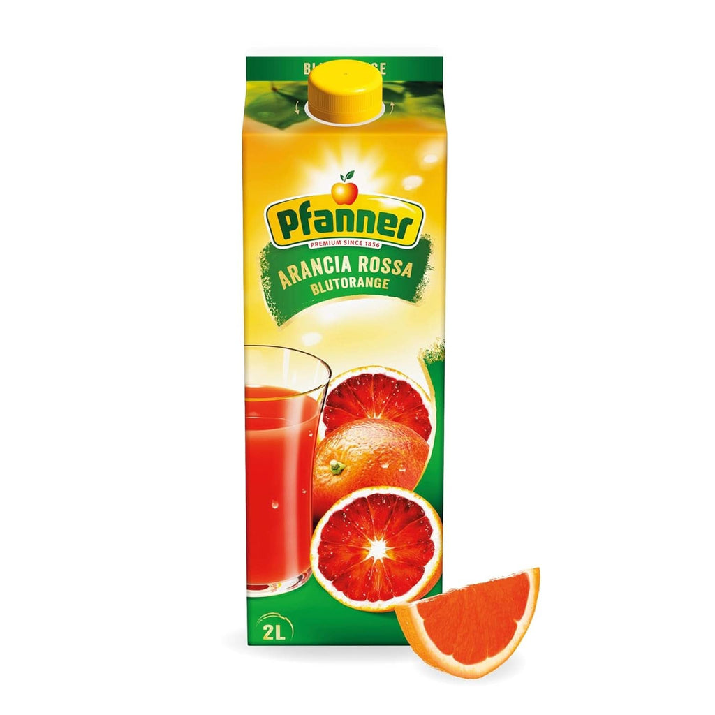 Pfanner 100% suc de mere tulbure natural (1 x 2 litri) - Mere presate direct - Suc de fructe fără adaos de zahăr Bauturi fara alcool Naty Shop 2 litri Portocale rosii