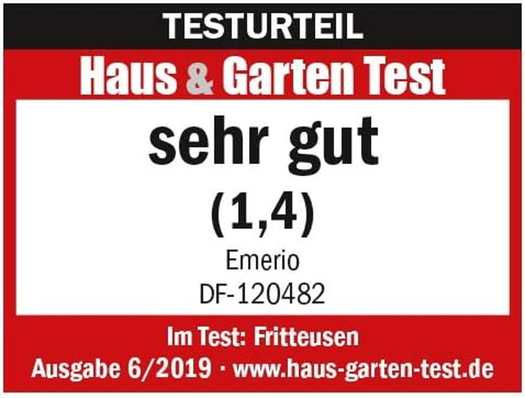 Ölfritteuse Emerio 3.0L mit Cold Zone-Technologie, 2000 W Appliances Naty Shop