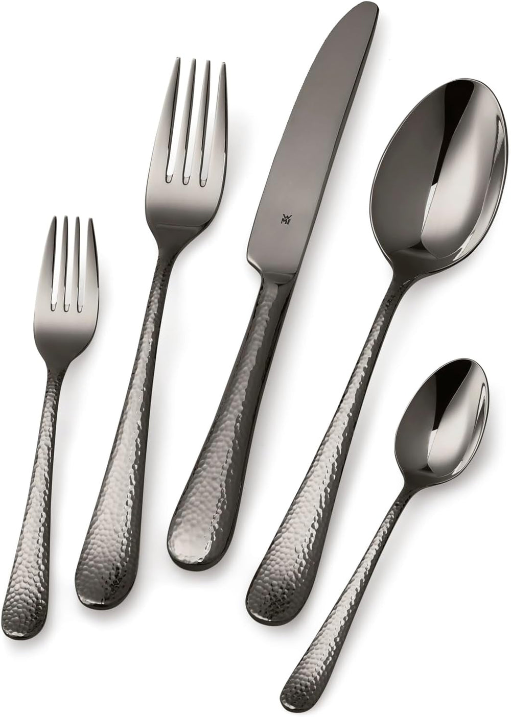 WMF Sitello Besteckset für 6 Personen, Midnight Edition, 30-teilig Kitchen Naty Shop