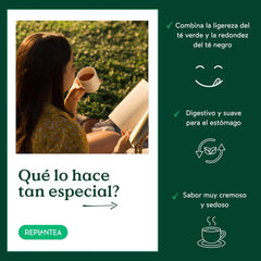 Ceai Milky Oolong BIO (100 g) | Ceai Oolong premium vrac cu note cremoase și dulci de lapte | Specialitate de ceai delicată | REPLANTEA