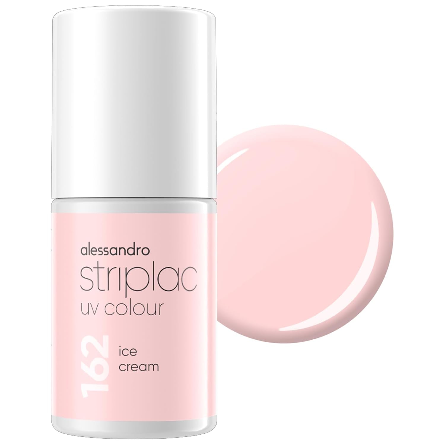 Oja UV alessandro Striplac Coral Sunshine – Delicată și de lungă durată – Îndepărtare ușoară datorită tehnologiei de îndepărtare – Vegană și cruelty-free – 8 ml