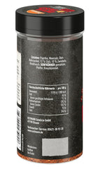 Ostmann Gewürze - Devil Dust | BBQ Rub Gewürzzubereitung | Scharfe Trockenmarinade für Grillfleisch | 140 g im Streuer