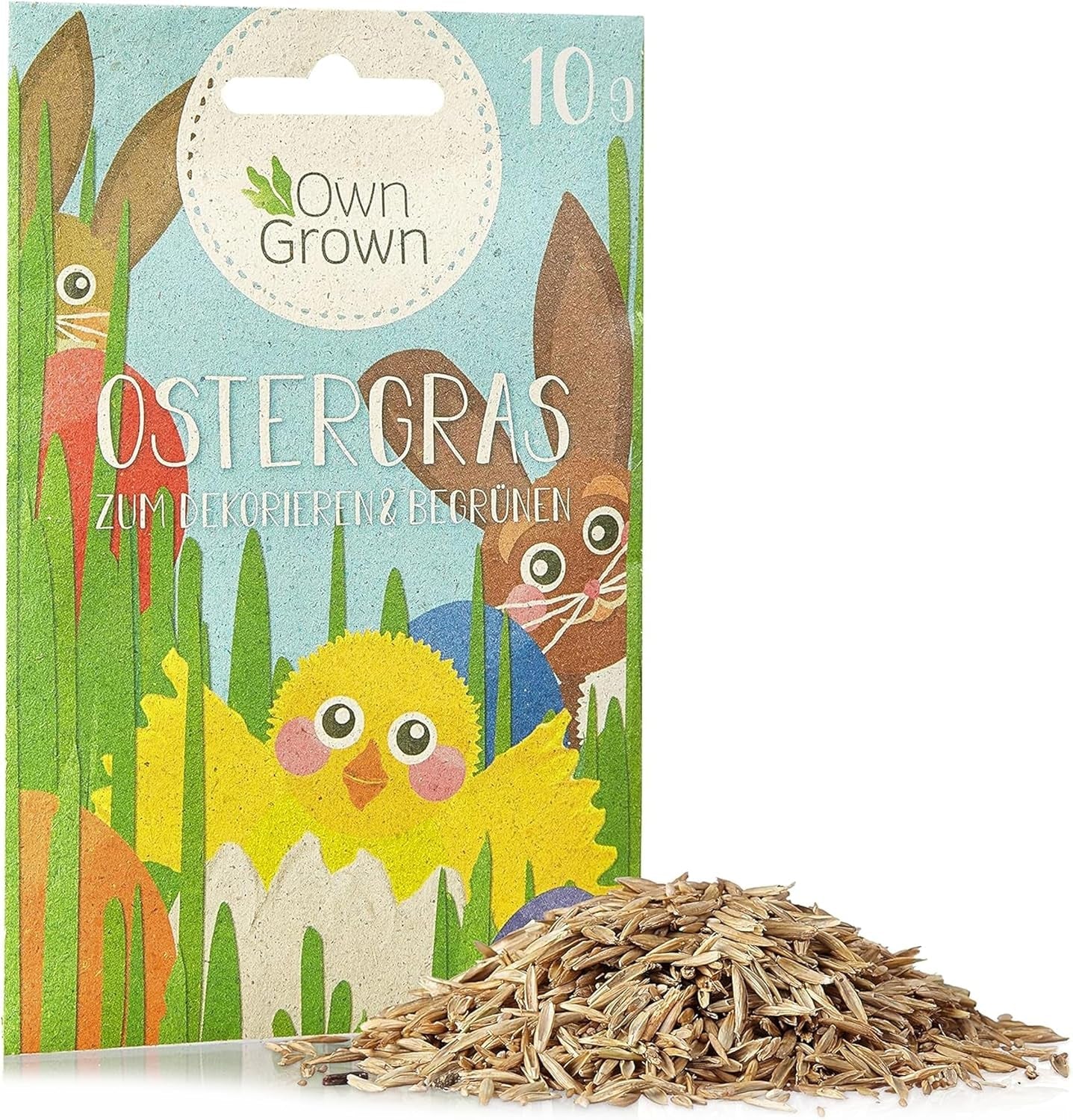 Wildkräuter Samen: Bunte Premium Kräuter Samen Mischung mit Löwenzahn Samen, Sauerampfer, Spitzwegerich uvm – Unkraut Samen Mix für Garten, Balkon – Kräuter Pflanzen Saatgut alte Sorten von OwnGrown