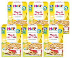 Hipp Bio-Früchtemüsli, Packung mit 6 x 200 Gramm Cereals Naty Shop 6 x 200 Gramm Früchtemüsli
