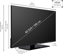 Telefunken XF40AN750M Televizor Smart de 40 inch/Android (Full HD, HDR, triplu tuner, Bluetooth)