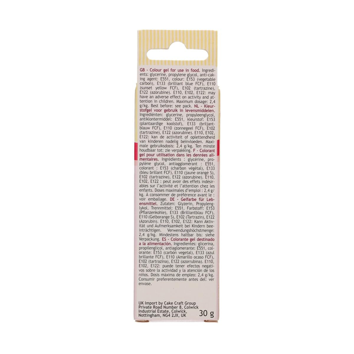 Colorant alimentar Funcakes Gel Olive: Colorant alimentar foarte concentrat pentru aluat, cremă, fondant și marțipan. Dozare ușoară. Picătură individuală pentru a crea culori vibrante. Halal. 30 g.