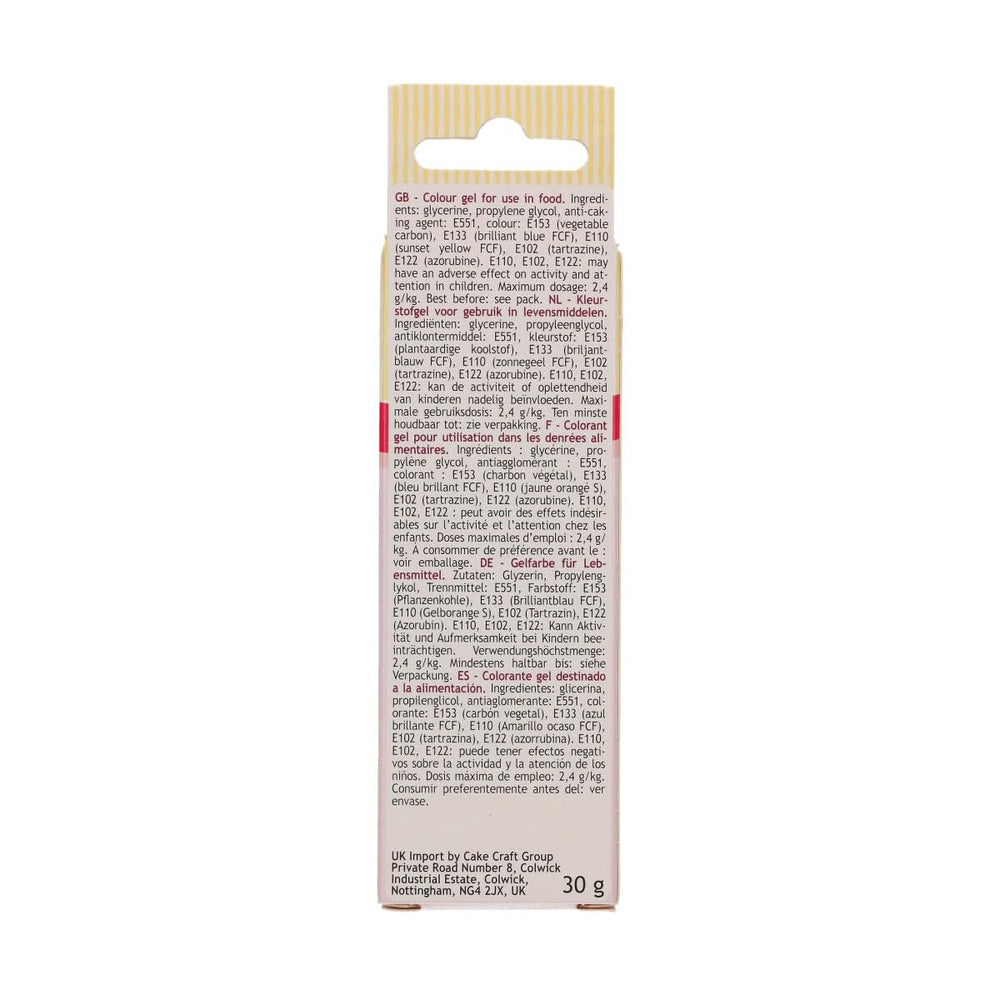 Colorant alimentar Funcakes Gel Olive: Colorant alimentar foarte concentrat pentru aluat, cremă, fondant și marțipan. Dozare ușoară. Picătură individuală pentru a crea culori vibrante. Halal. 30 g.