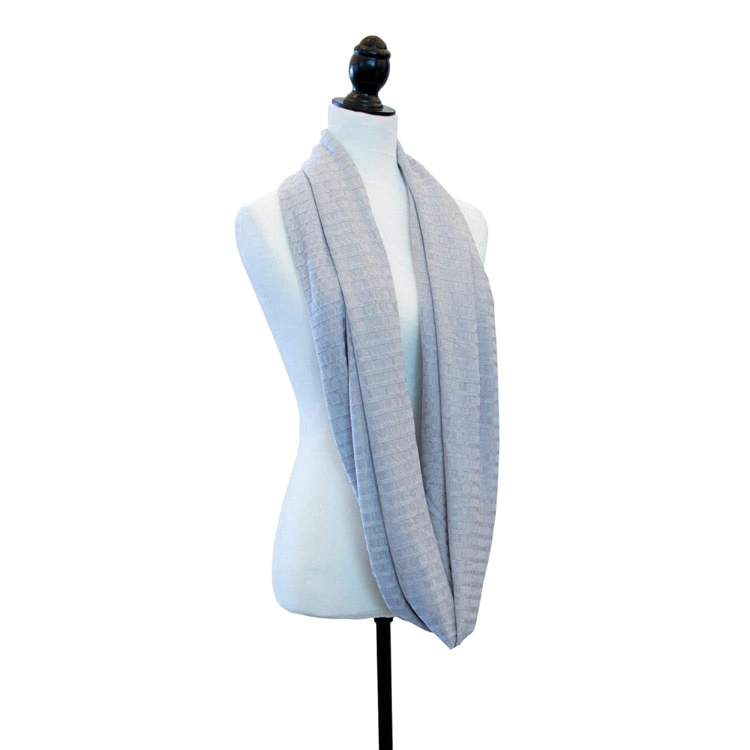 Chicco - Boppy Infinity Stillschal 17 cm grau Accessoires Essen und Stillen Bebe Naty Shop