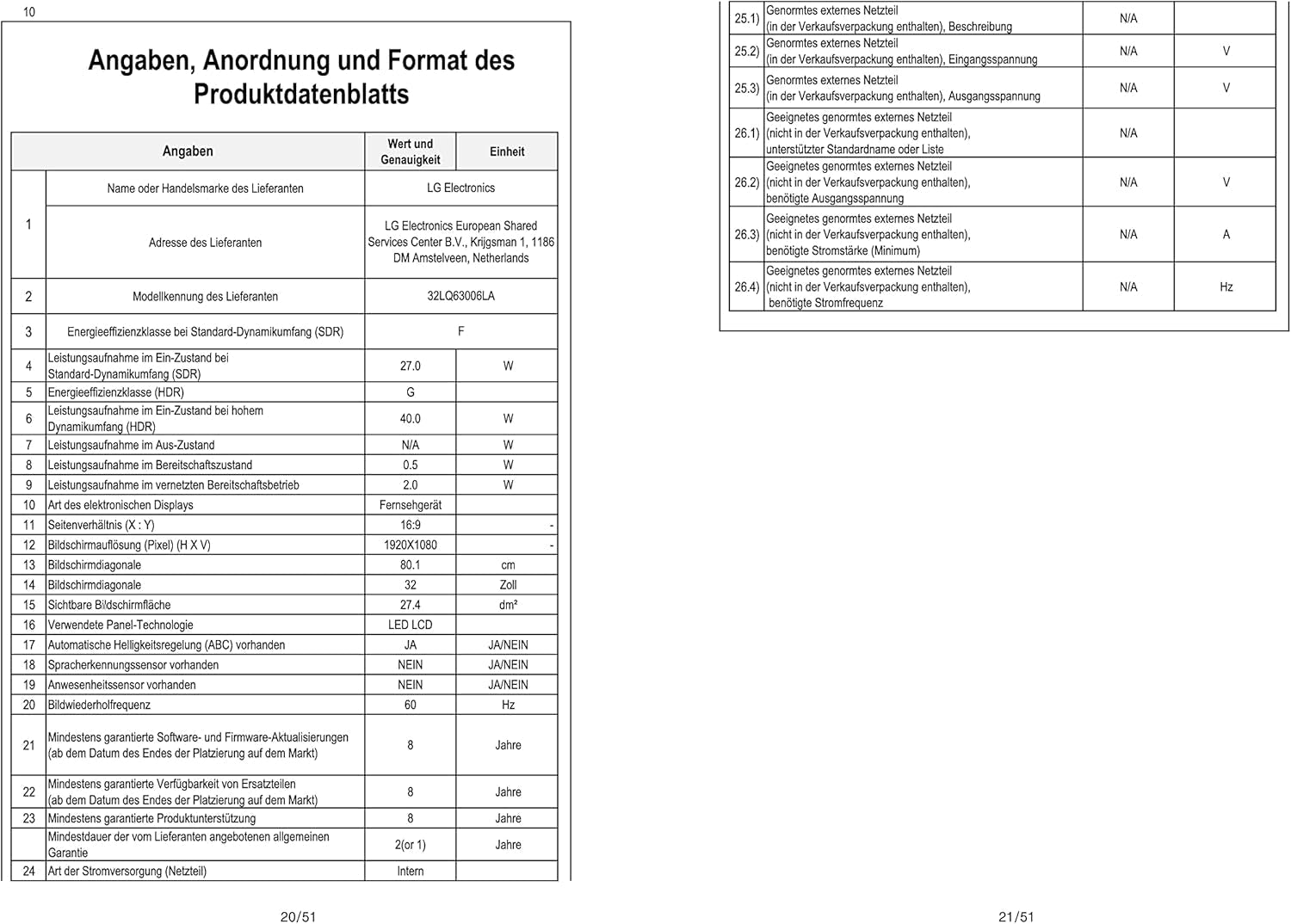 Televizor LG 32LQ63006LA, 80 cm (32 inch), Full HD (Google Assistant, 60 Hz, Smart TV) [Anul modelului 2022], negru