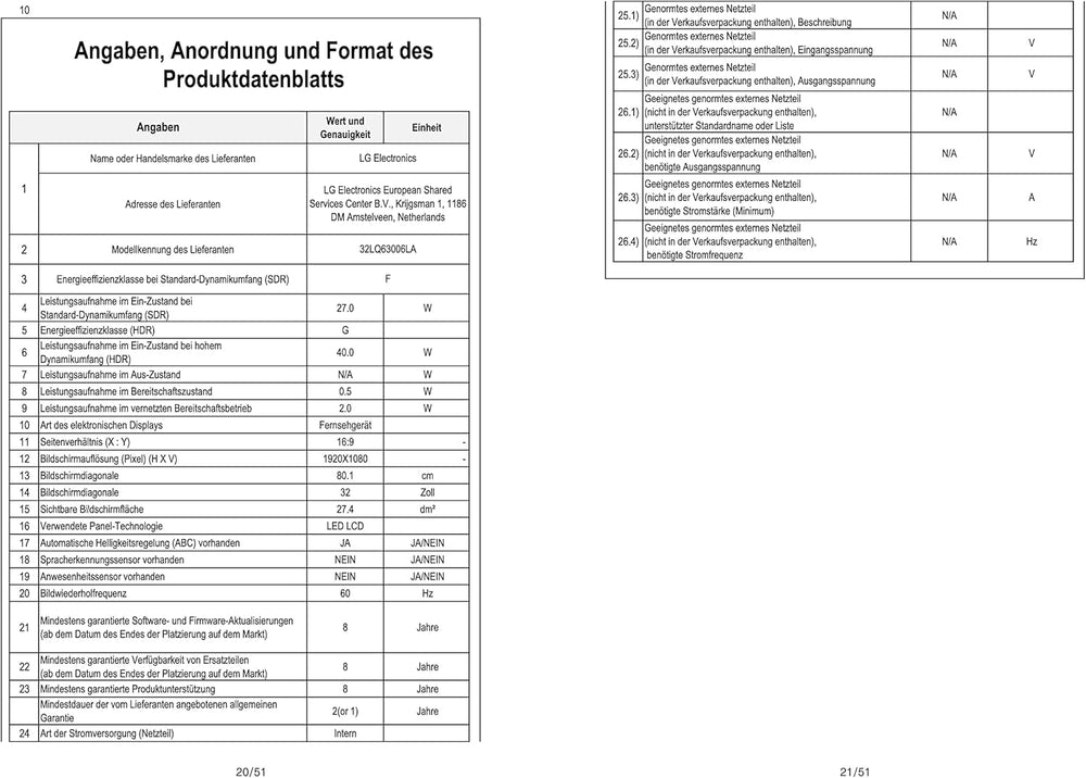 Televizor LG 32LQ63006LA, 80 cm (32 inch), Full HD (Google Assistant, 60 Hz, Smart TV) [Anul modelului 2022], negru