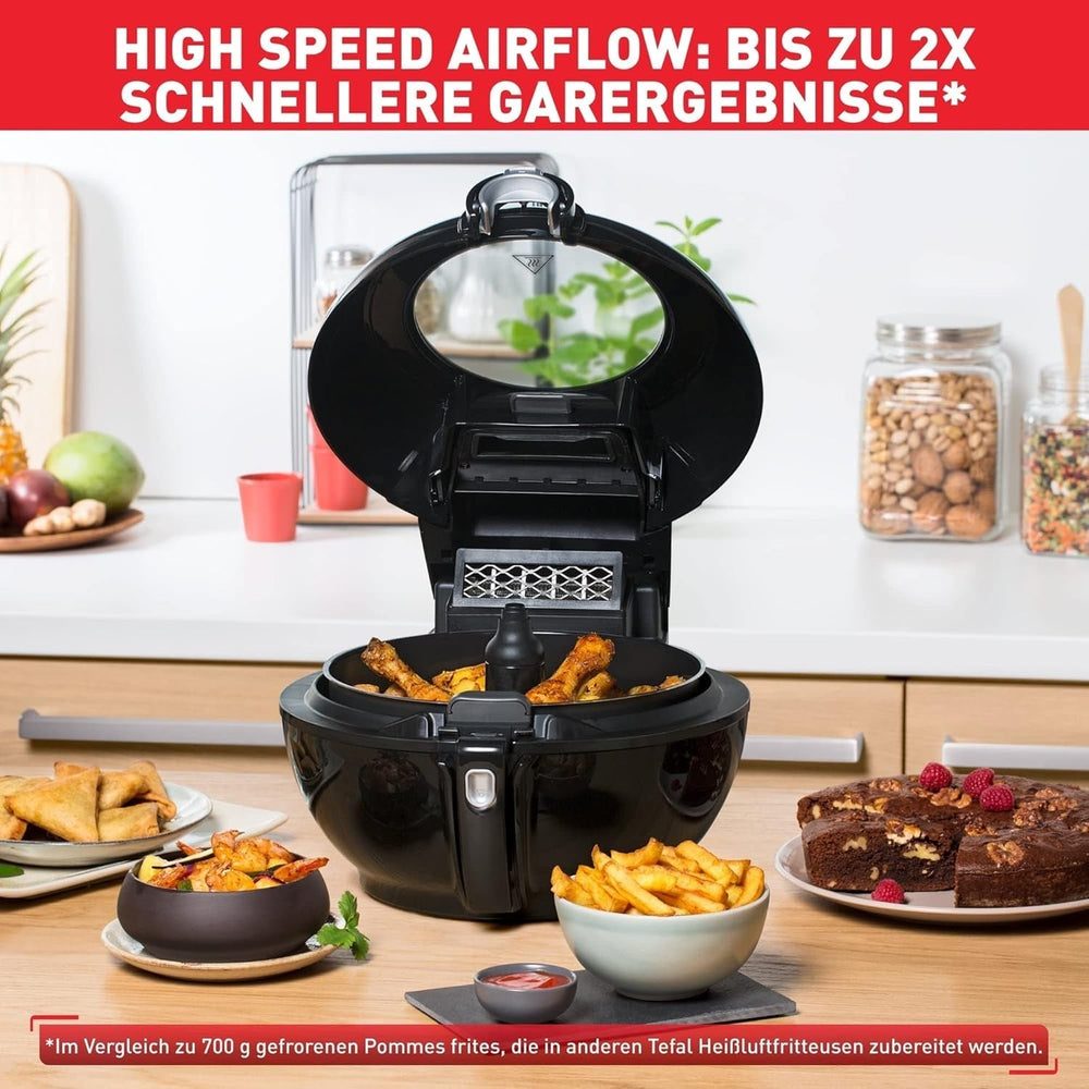 Tefal FZ7738 Actifry Genius+ Heißluftfritteuse, 1500 W, 1,2 kg, 9 automatische Kochmenüs Haushaltsgeräte Naty Shop