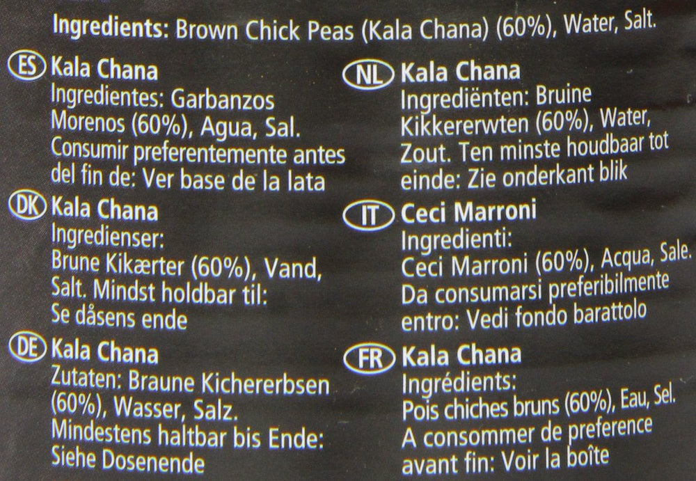 - Năut brun (la conservă), pachet de 12 (12 x 400g)