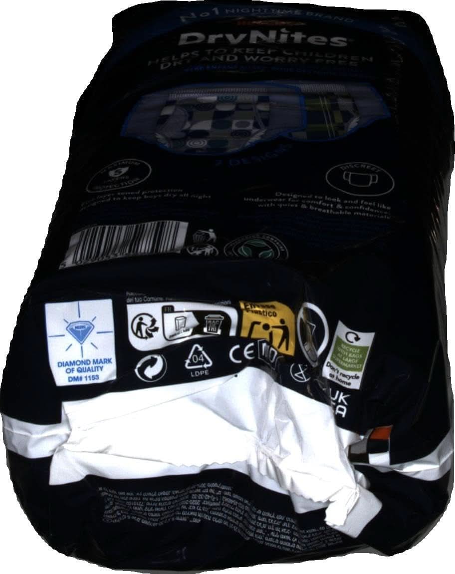 Huggies Drynites Super saugfähige Nachtwindeln, für Jungen 8–13 Jahre (30–48 kg), 9 Stück. Mutter und Kind Naty Shop