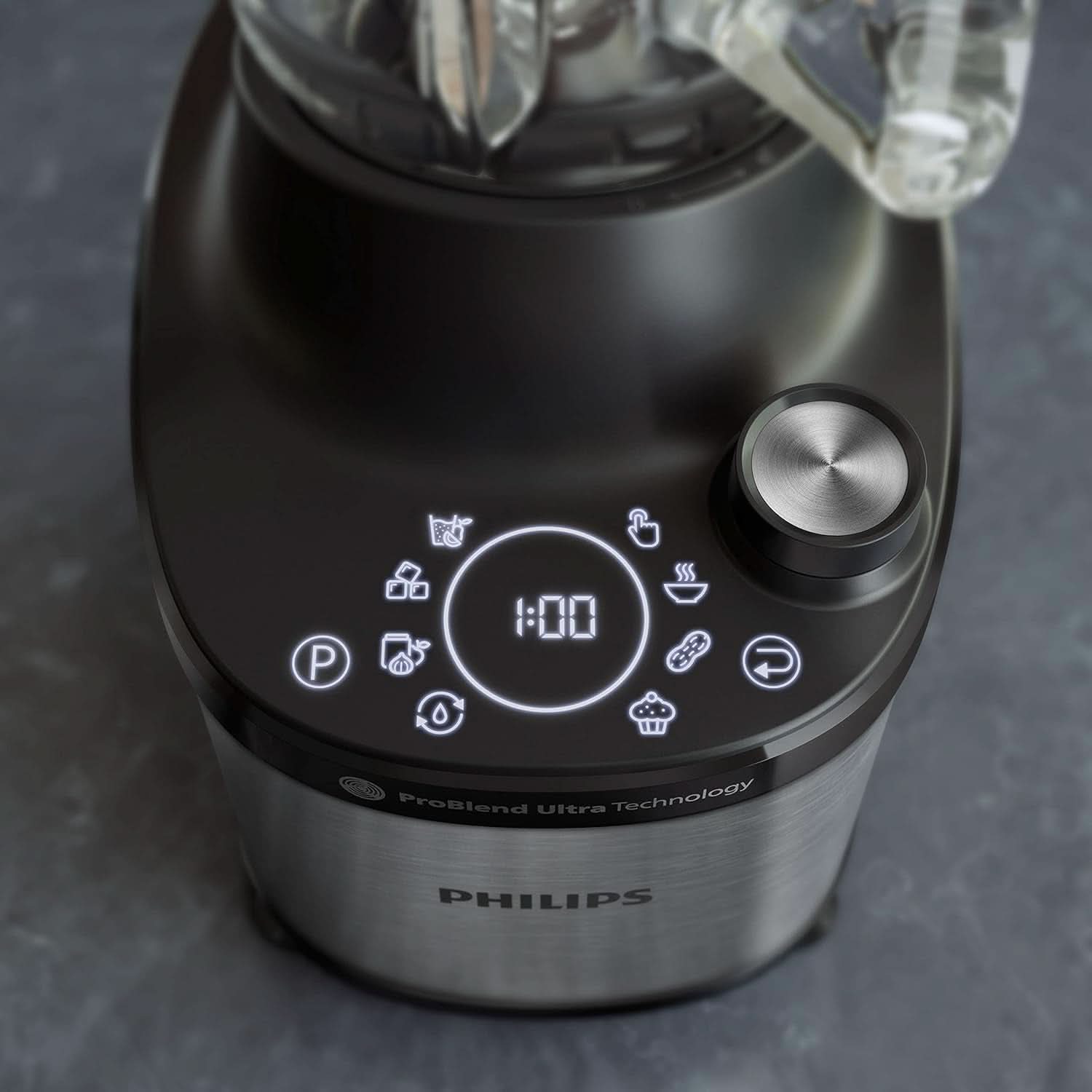 Mixer PHILIPS Serie 7000 HR3760/00, 2l, 1500W, 12 Geschwindigkeitsstufen, schwarz Kitchen Naty Shop