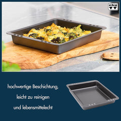 Chg Backform, ILAG Special 2-Schicht Antihaftbeschichtung, Sonstige, Jewells Ca. 28,5 x 23 x 4 cm, 9878-41, Jewells Ca. 28,5 x 23,0 x 4,0 cm Backformen und Backbleche Naty Shop