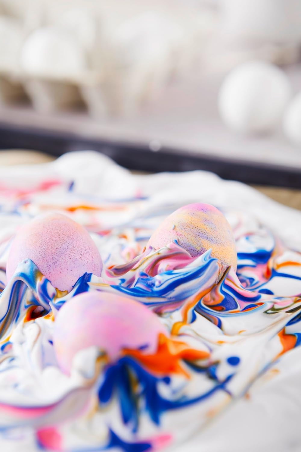 Culori de ou Heitmann - Experimente cu ouă - Spumă de vopsire magică