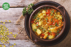 Wholefood Earth Bio-Mungbohnen 2kg | GVO-frei | Vegan | Reich an Ballaststoffen | Reich an Protein | Bio-zertifiziert