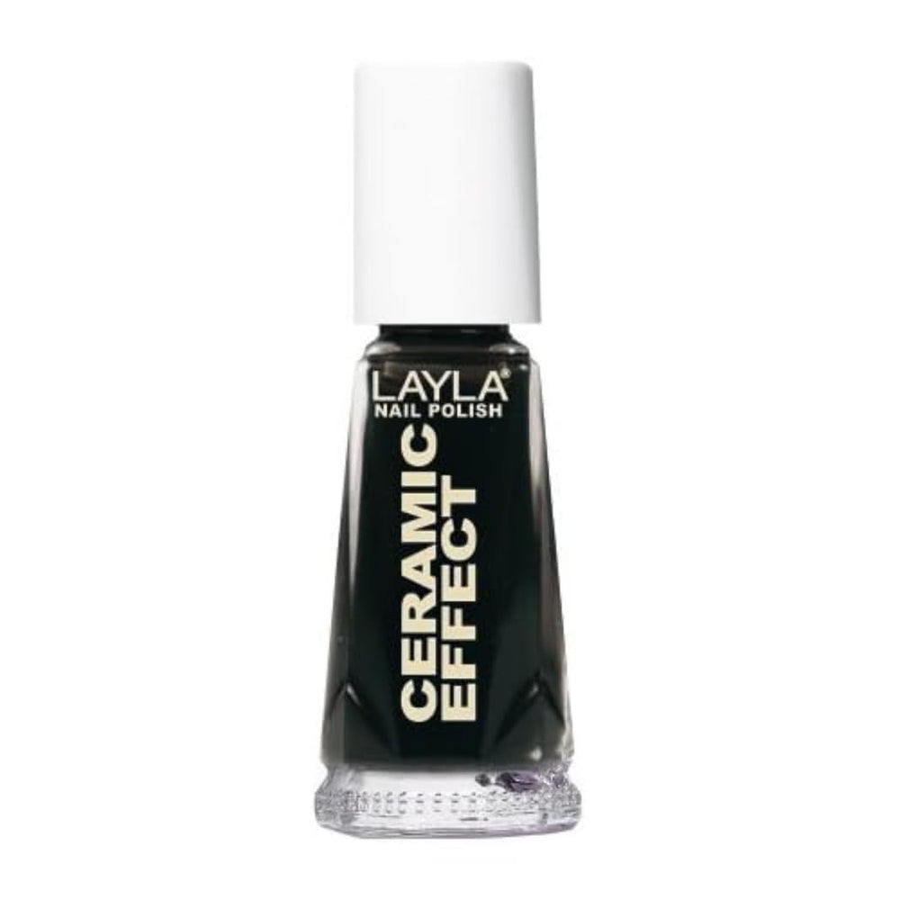 Cosmetics 1243R23-109 Ceramic Effect Nagellack - orange fluo, 1er pack (1 x 0.01 l)