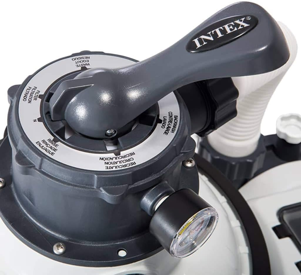 Sistem de filtrare cu nisip Intex Krystal Clear 7,9 m³ pentru piscine de până la 36.000 l 26646