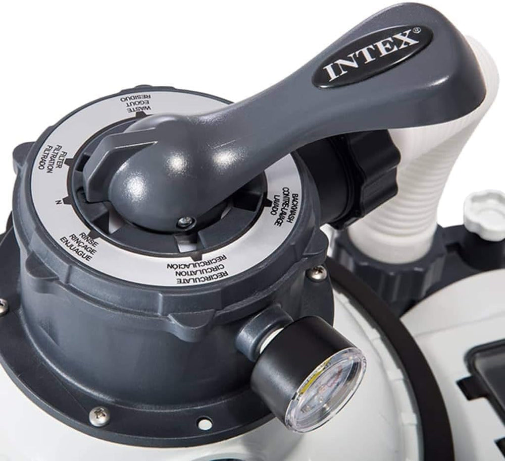 Sistem de filtrare cu nisip Intex Krystal Clear 7,9 m³ pentru piscine de până la 36.000 l 26646